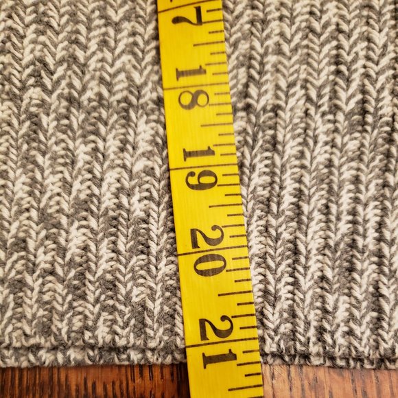 Tommy Hilfiger Jeans Gray Crew Neck Ribbed Sweater - Picture 8 of 9